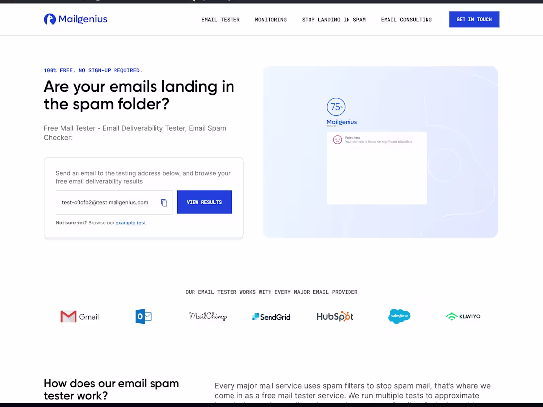 Cover image for MailGenius