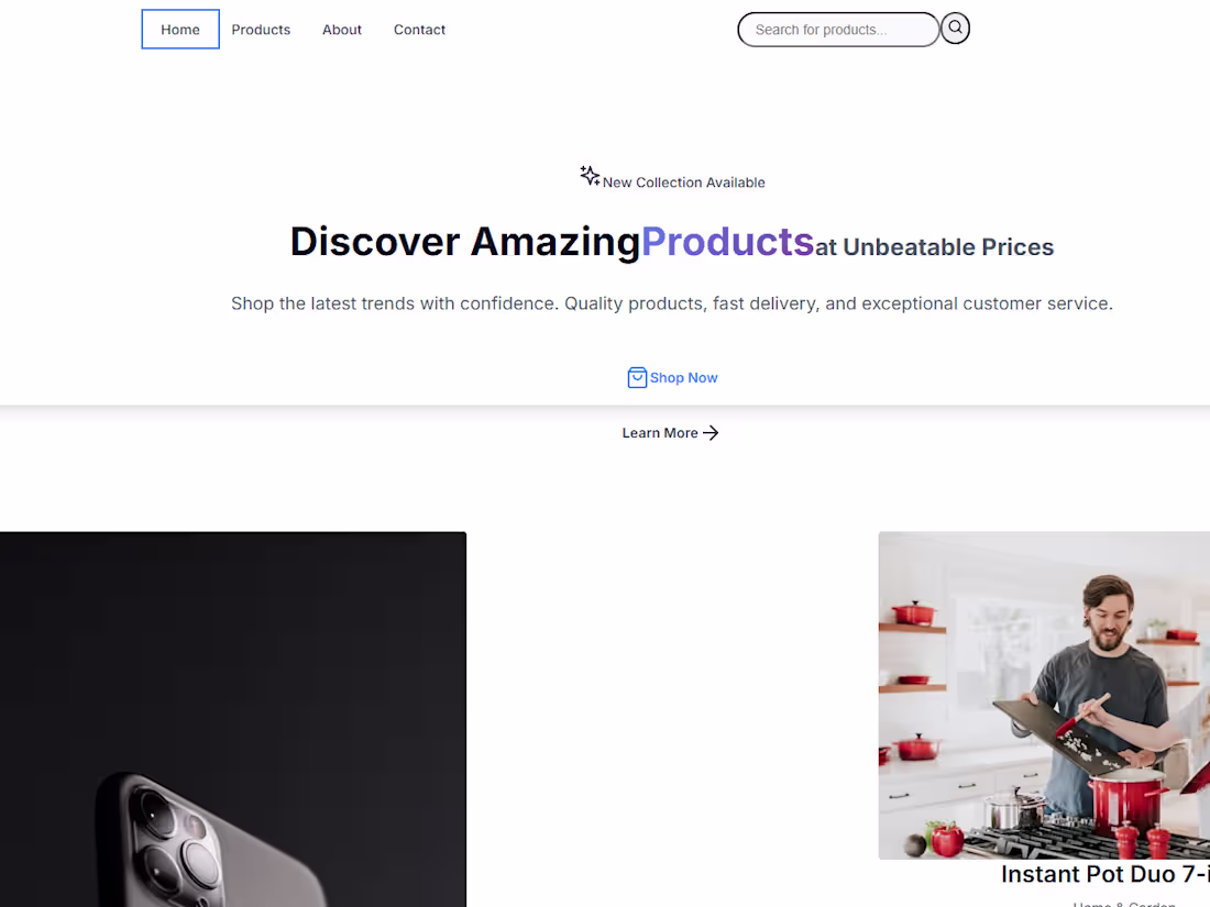 Cover image for ShopHub - Your Online Shopping Destination