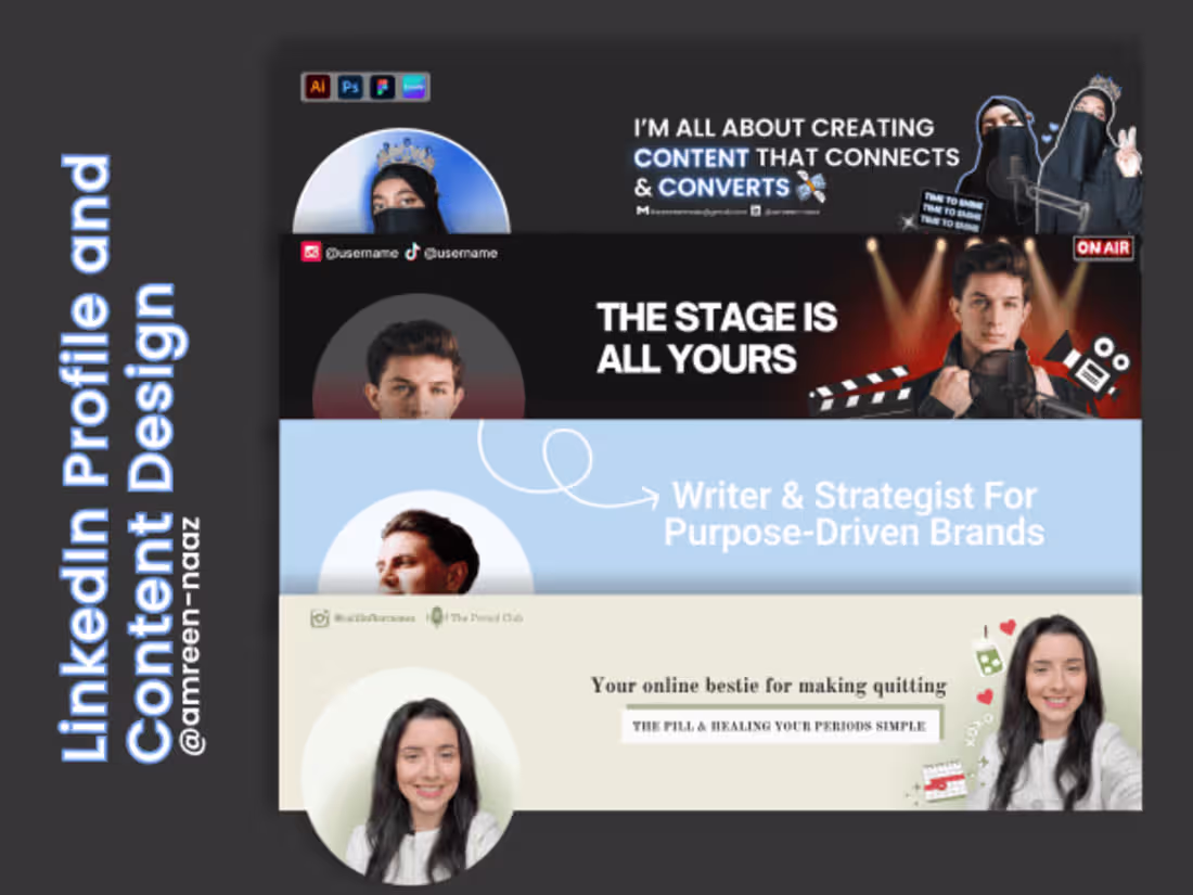 Cover image for LinkedIn Banner Designs