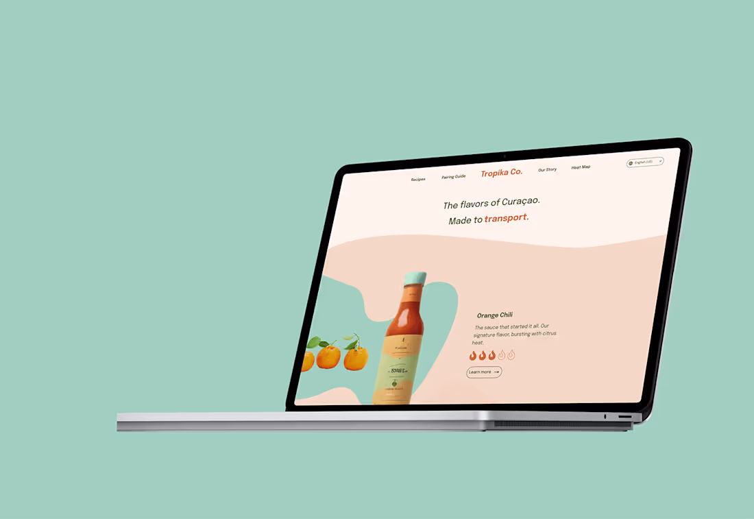 Cover image for Tropika Co. | Web Design