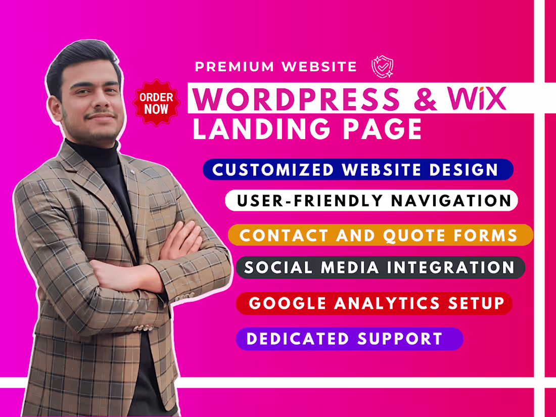 Cover image for WordPress Landing Page Design for High Conversions