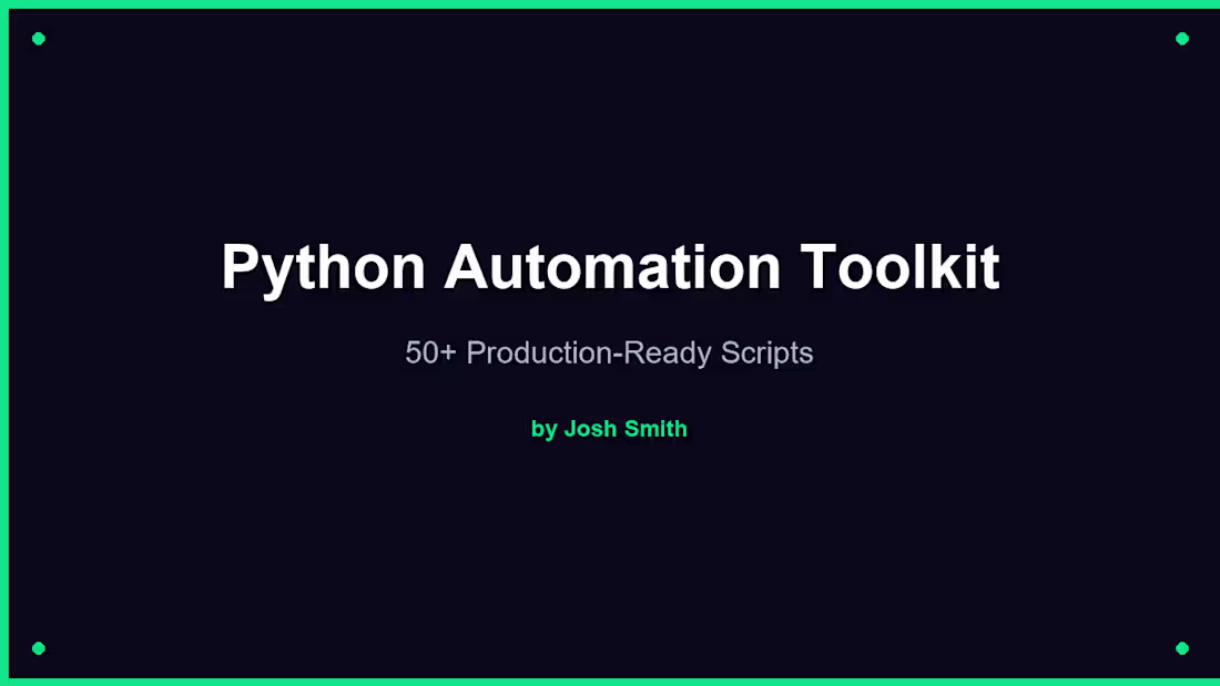 Cover image for I built this python automated