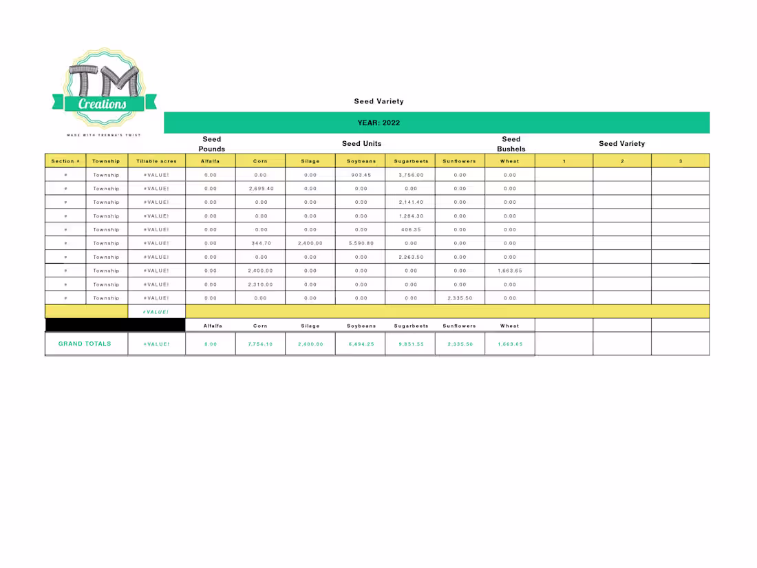 Cover image for PDF: Seed Variety