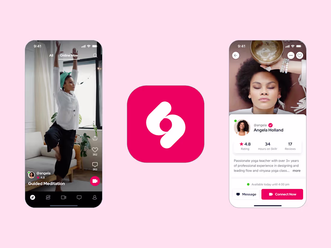 Cover image for Skillr: Led product design from pre-seed to soft launch 