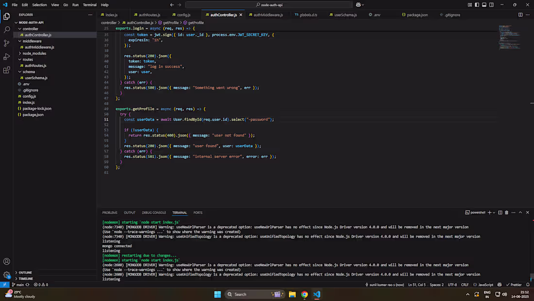 Cover image for Node-Auth-API