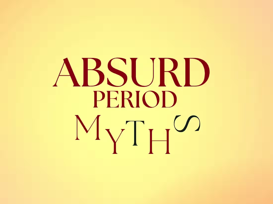 Cover image for Absurd Period Myths.