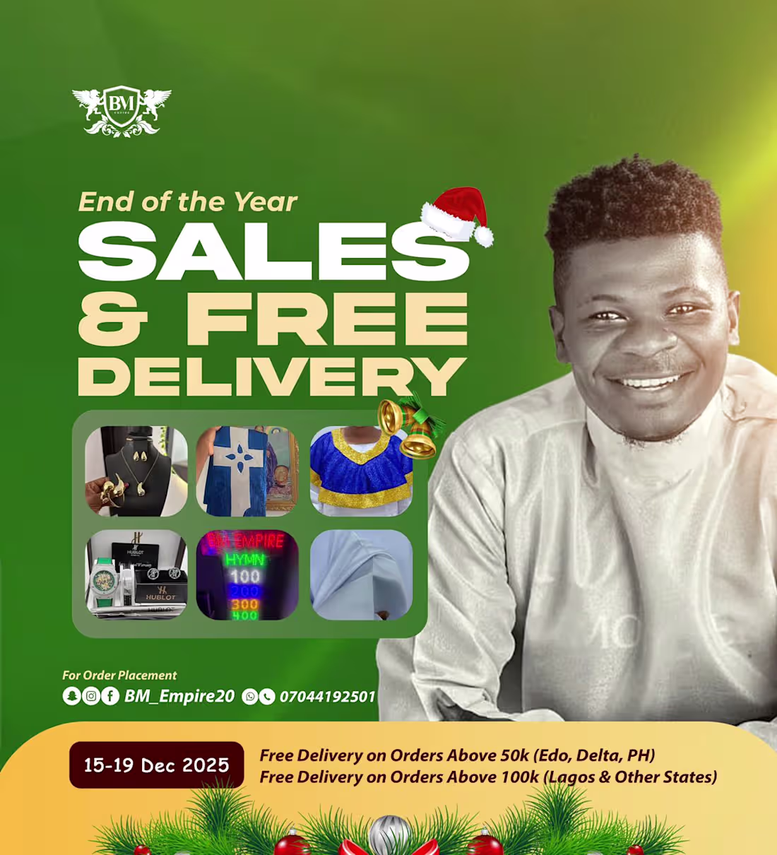 Cover image for Recent designs i did for a brand in Nigeria Simple & Classic