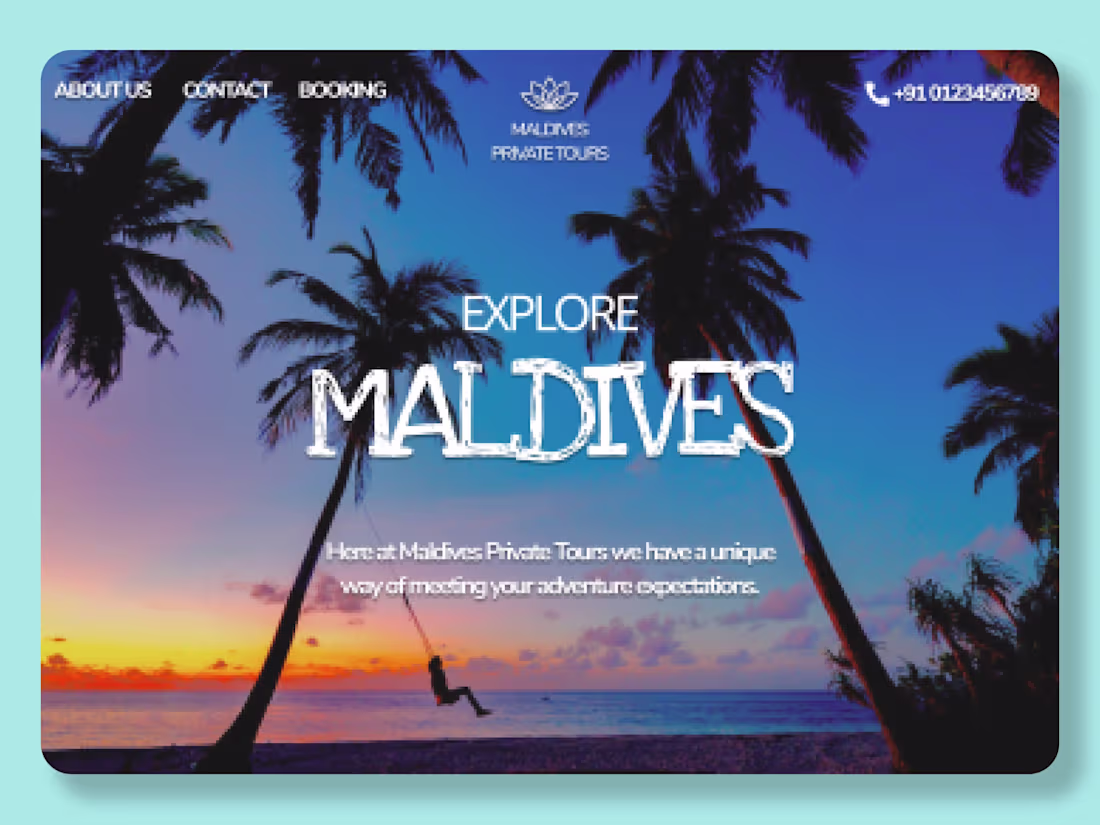 Cover image for Travel Website UI...