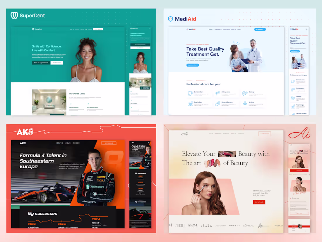 Cover image for Unique Web Design | Focused on Functionality, UX & Conversions