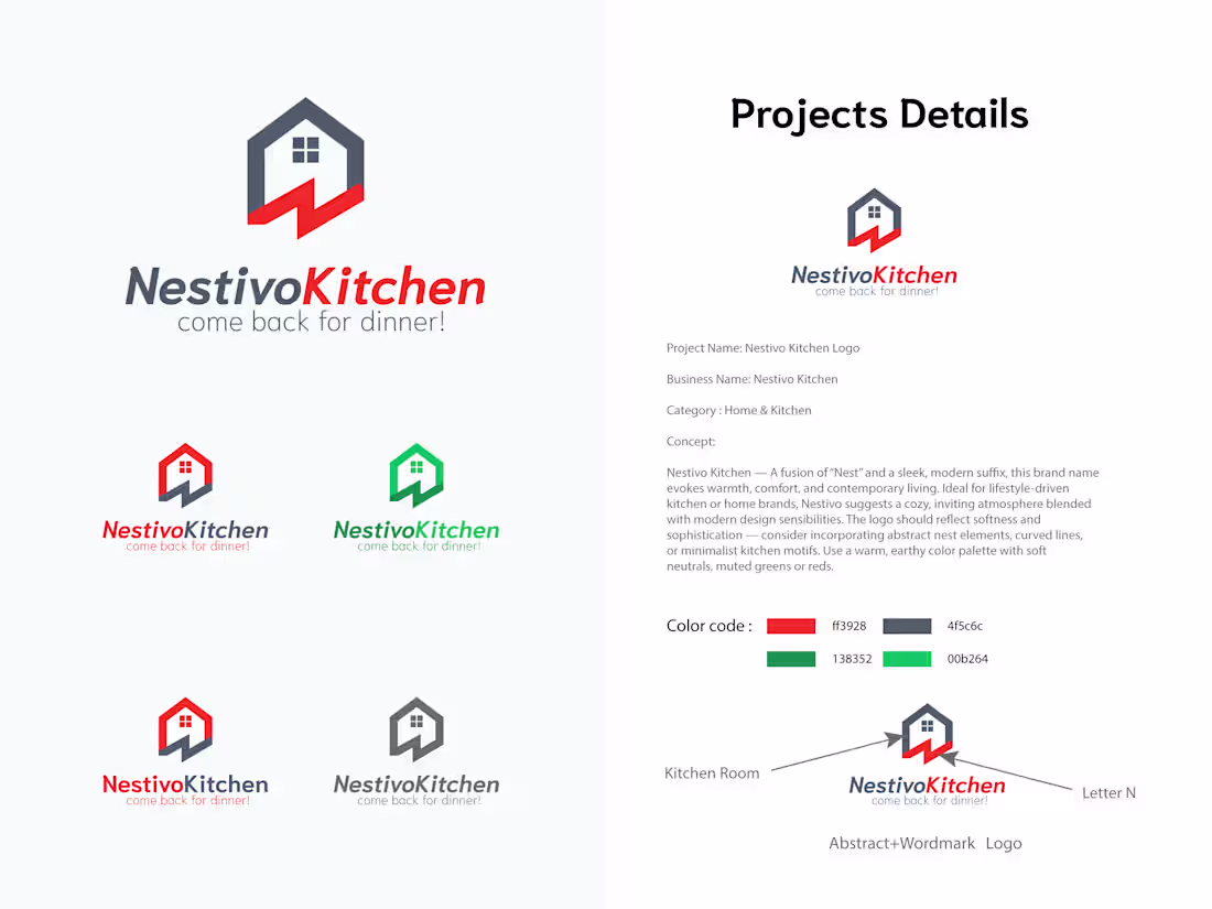 Cover image for Nestivo Kitchen Logo