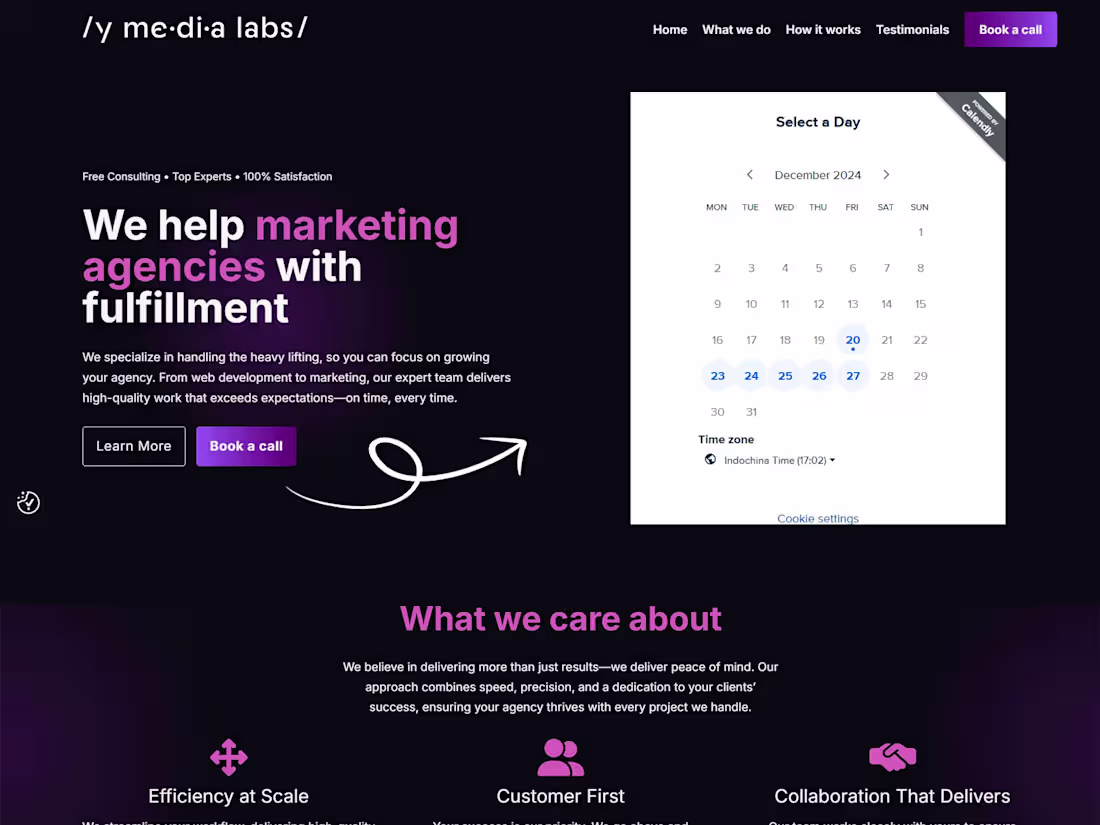 Cover image for Website for Y Media Labs