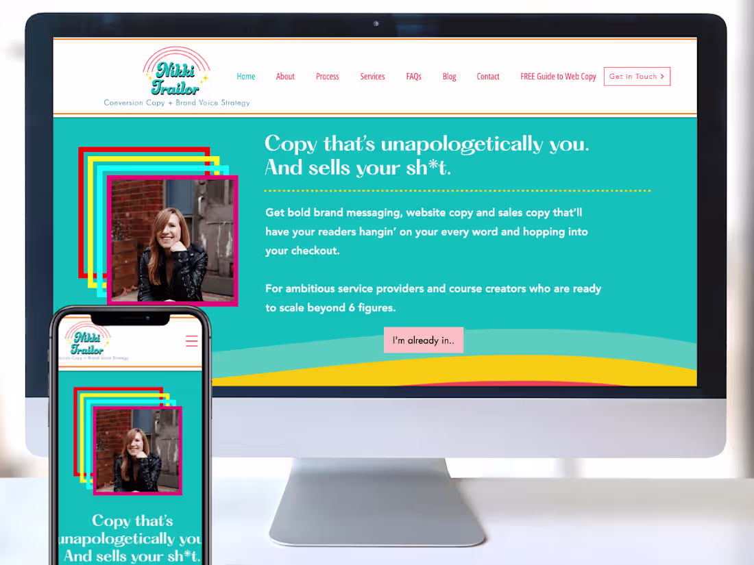 Cover image for Ali Berry - Retro Website Design