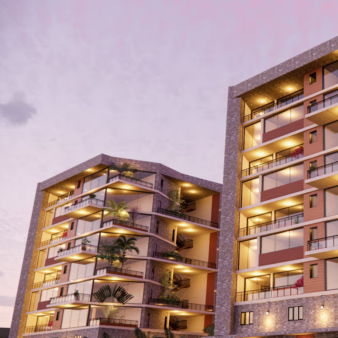 Cover image for Akright Condominium Apartments :: Behance