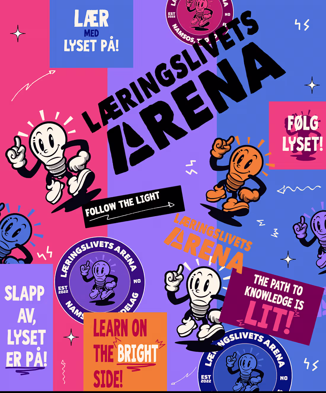 Cover image for A Bright Future Starts Here. Læringslivets Arena