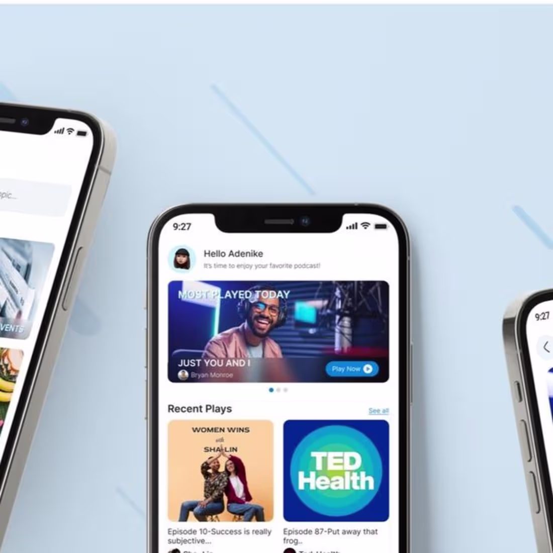 Cover image for Sandesh Magar on Instagram: “podcast app design”