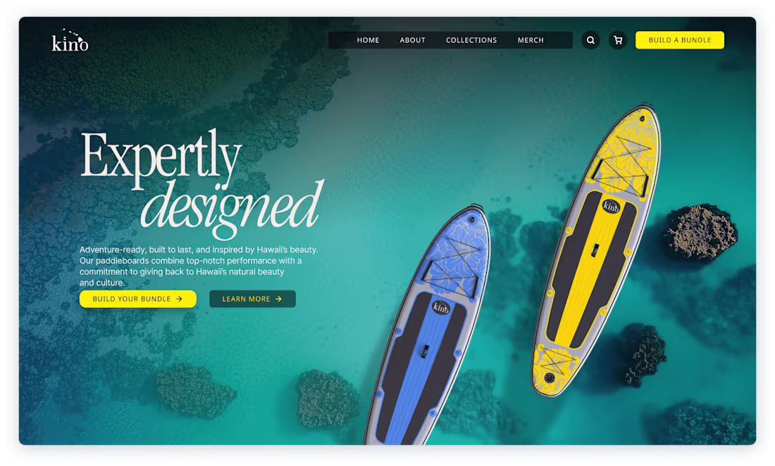 Cover image for Kino Outdoor — Sports eCommerce