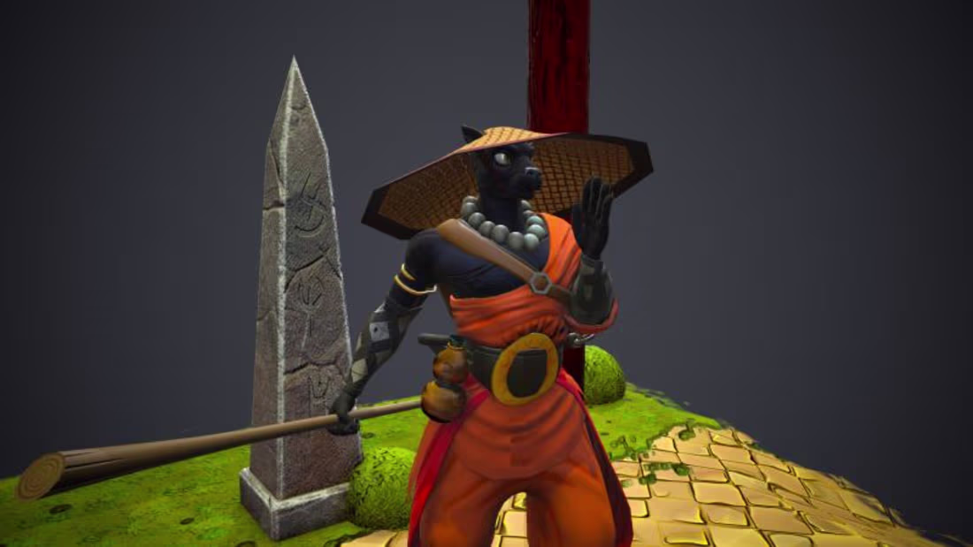 Cover image for Panther Monk