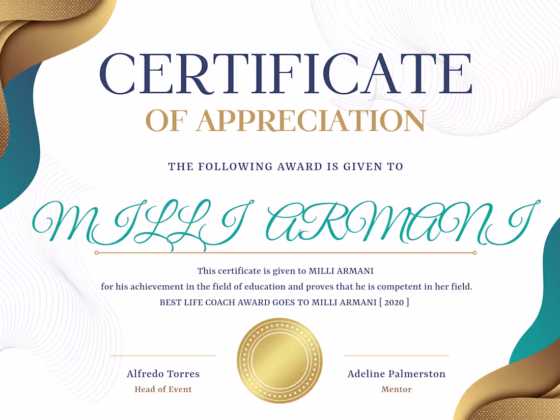 Cover image for Life coach certified!