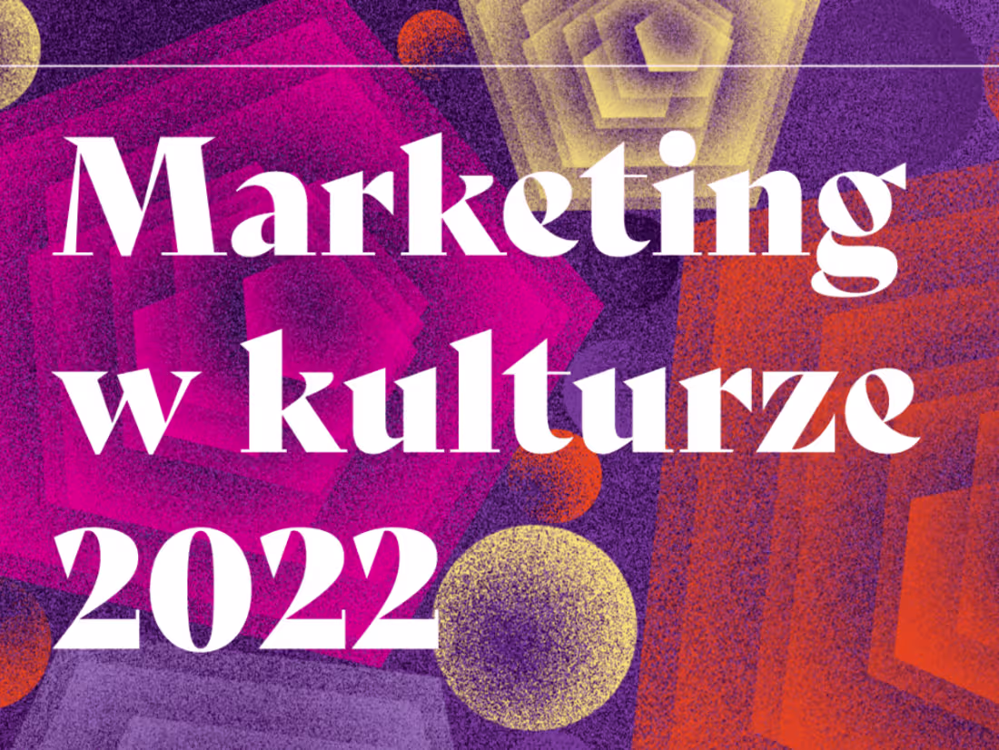 Cover image for Marketing w Kulturze - event visual identity