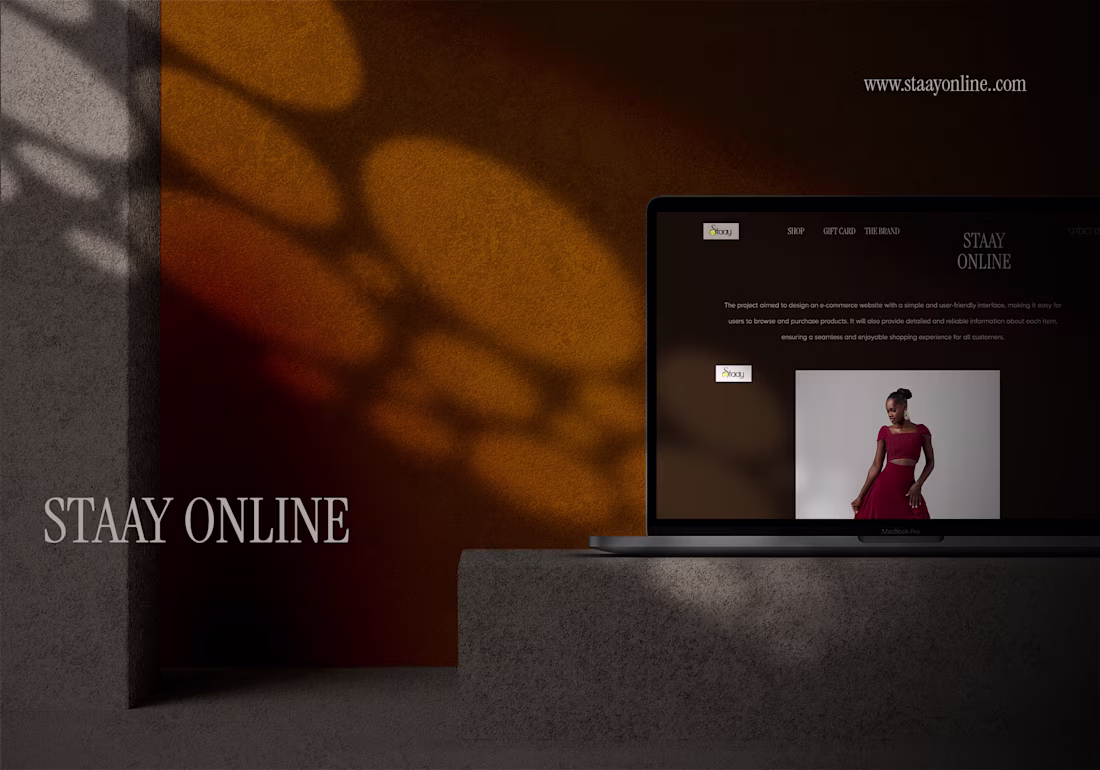 Cover image for STAAY E-commerce Website Design
