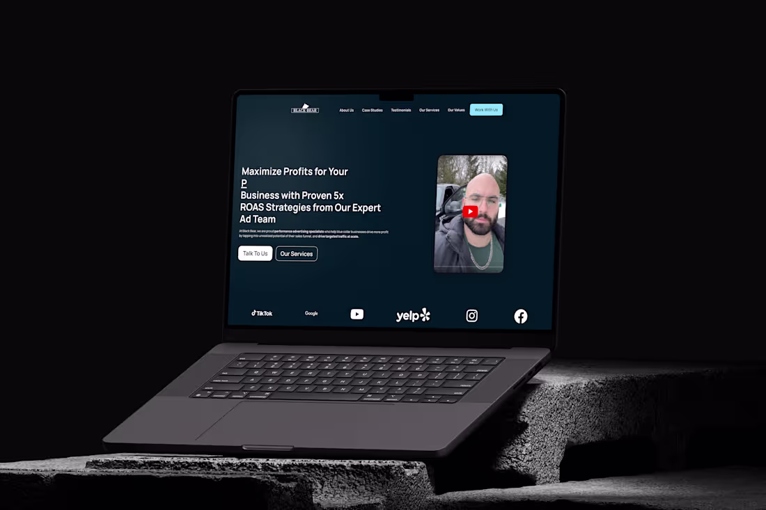 Cover image for Black Bear Leads | Webflow Development