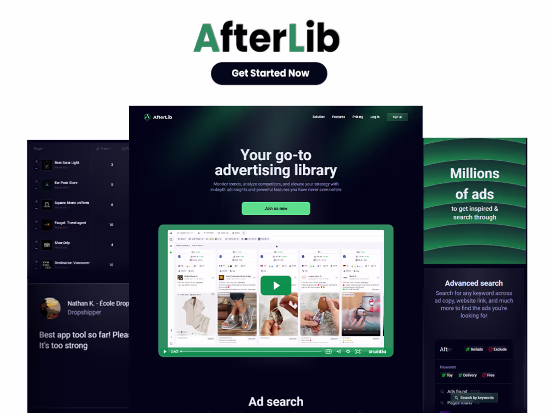 Cover image for Afterlib is a powerful product