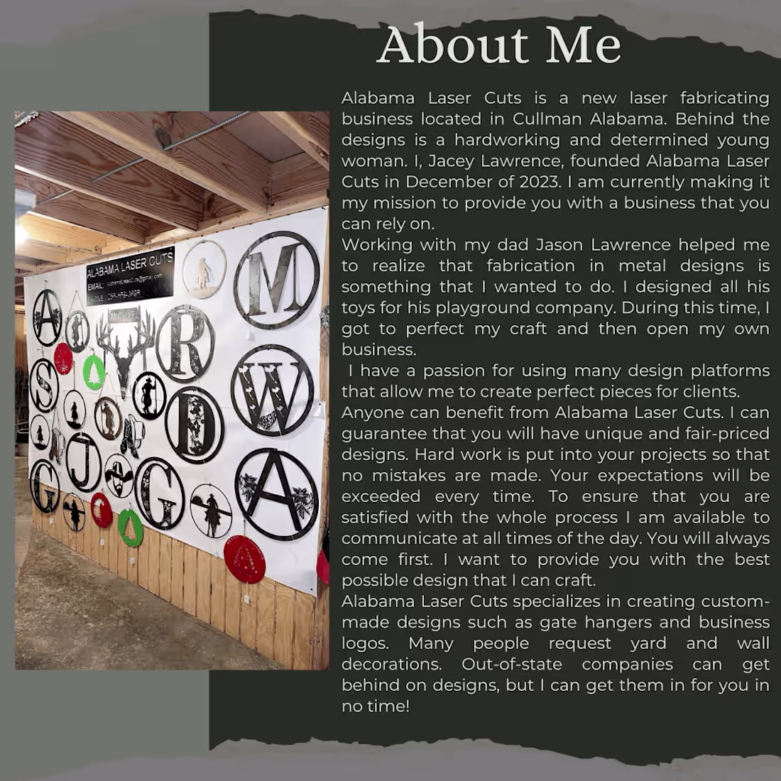 Cover image for Brand Story: Laser Fabrication Business