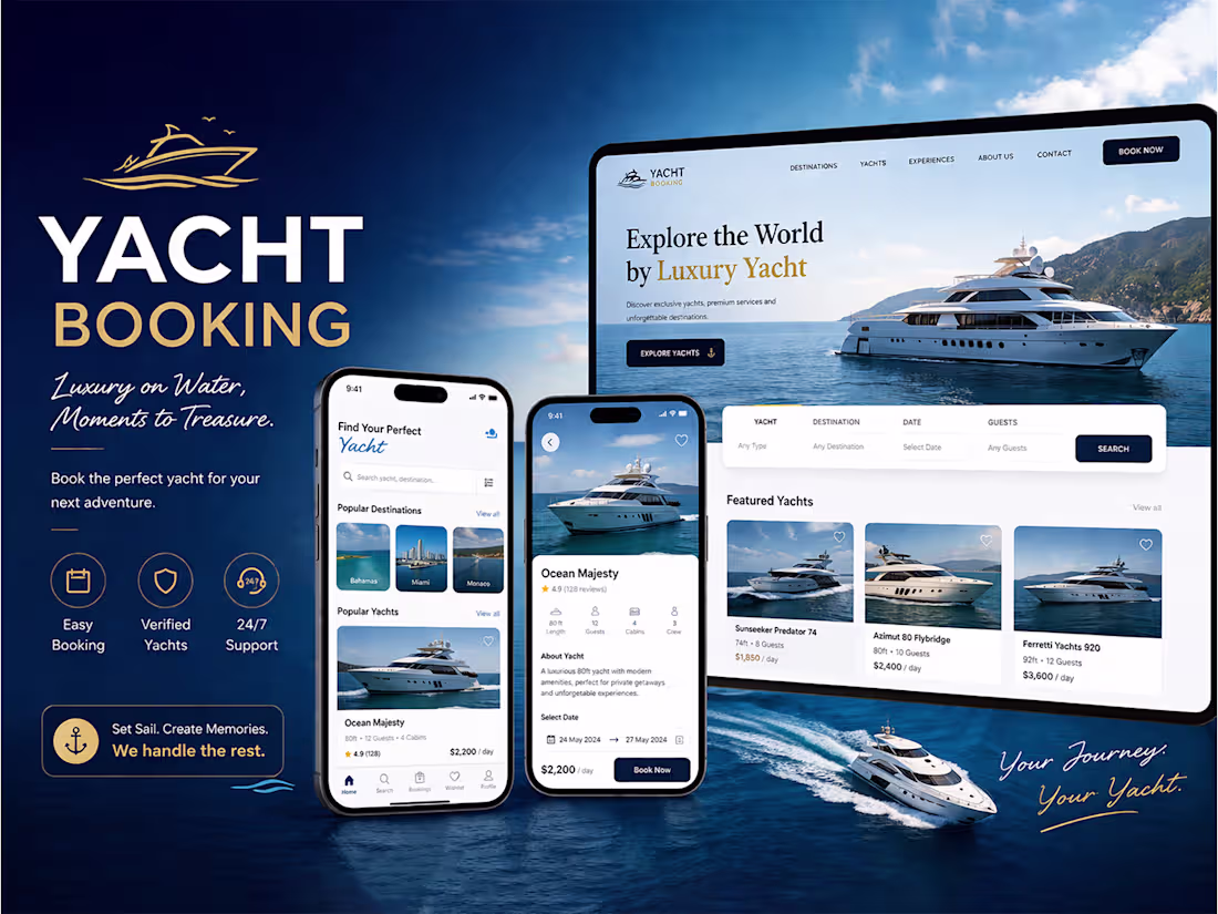 Cover image for 🛥️ AI Yacht Booking Platform