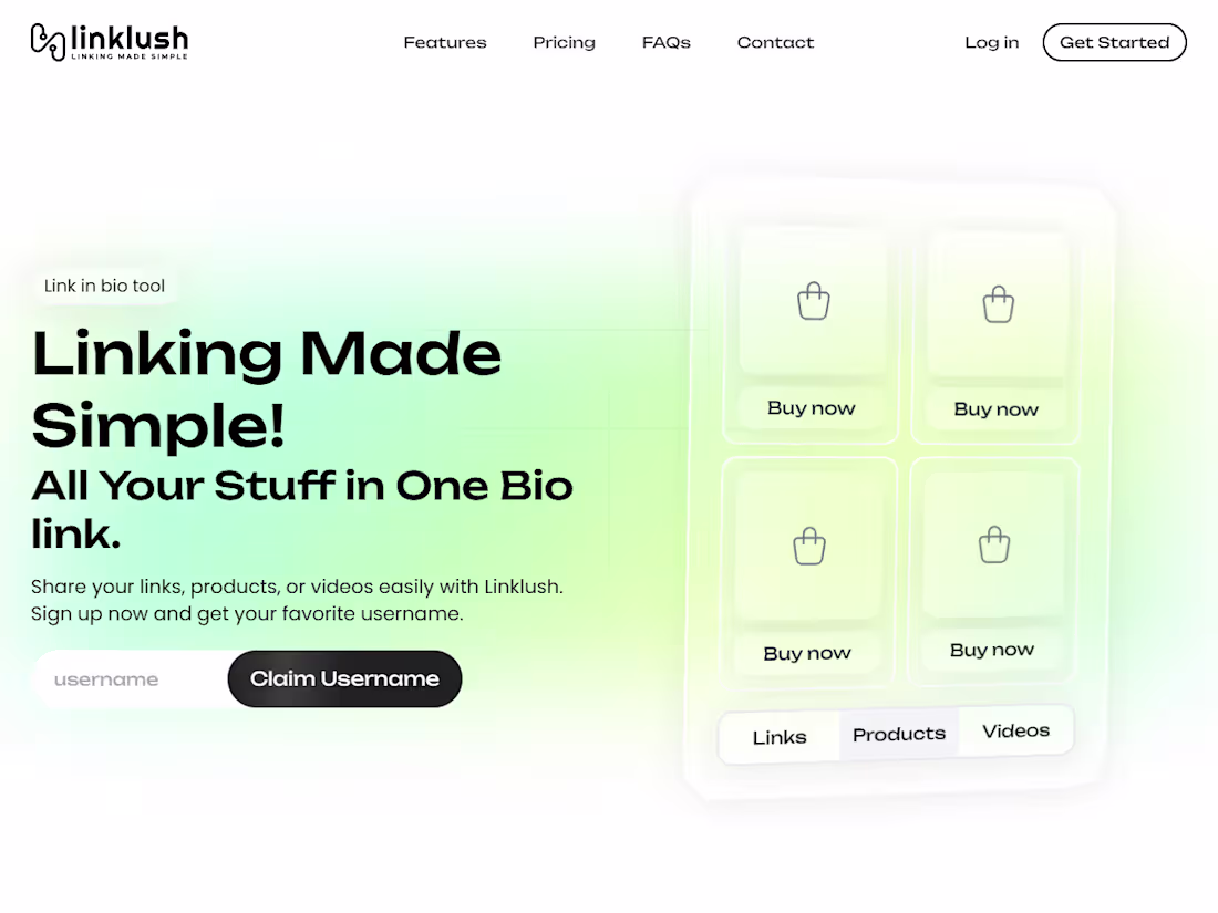 Cover image for Linklush