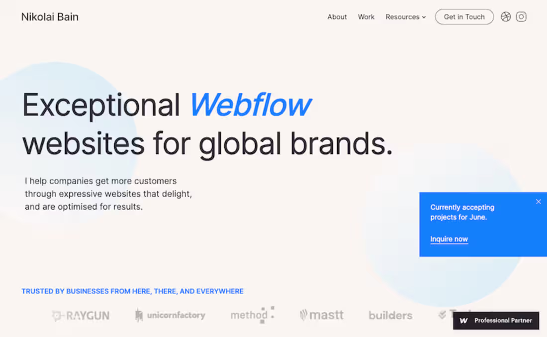 Cover image for nikolaibain.com