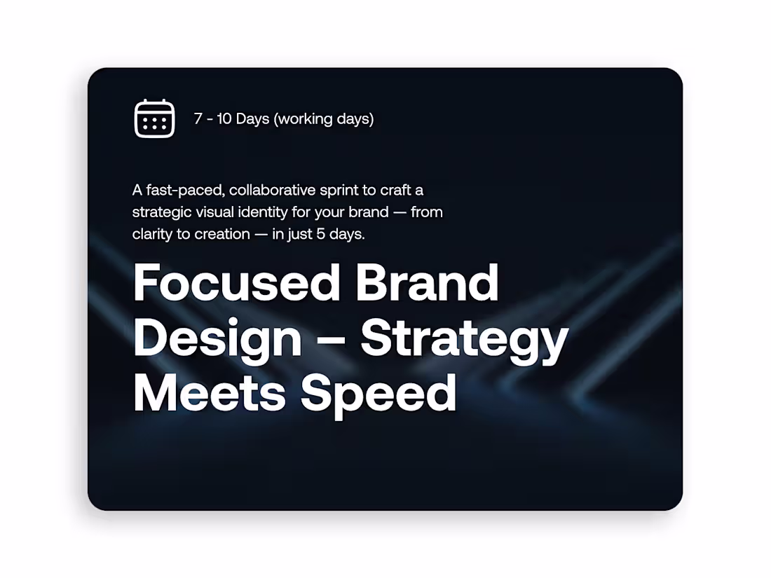 Cover image for Brand sprint