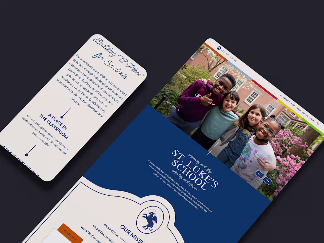 Cover image for  St. Luke’s School