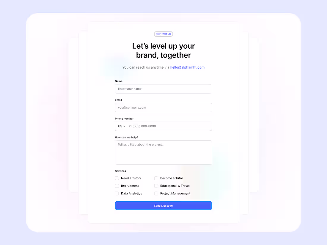 Cover image for Web Design / Mobile Design