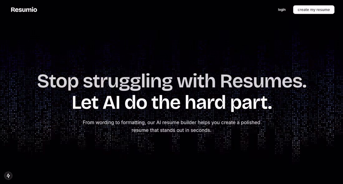 Cover image for Resumio - Resume Builder 