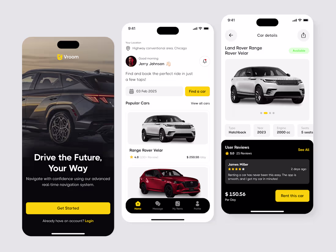 Cover image for Car Rental App