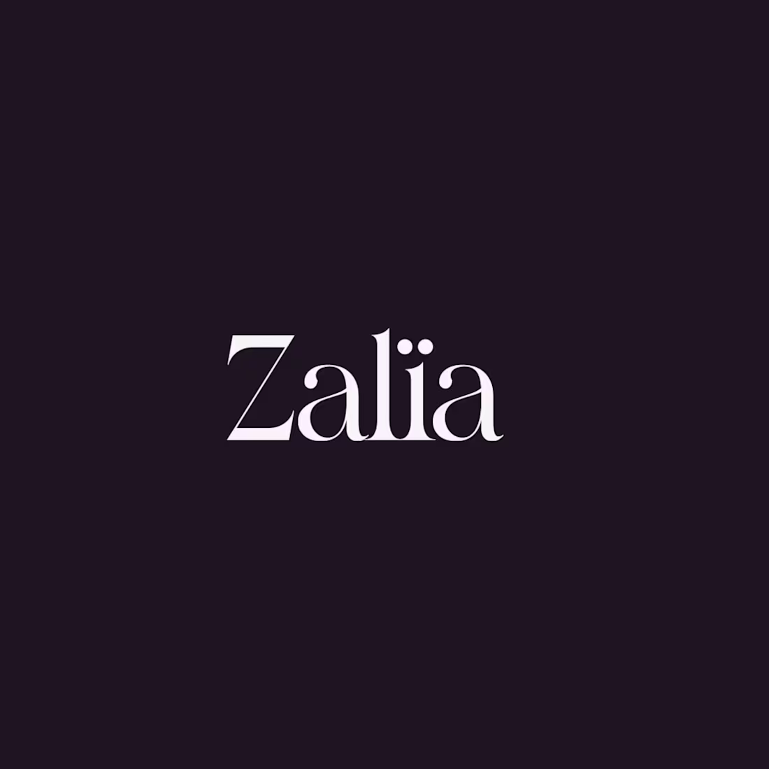 Cover image for Zalia - Brand Identity Design / Brand Design / Graphic Design