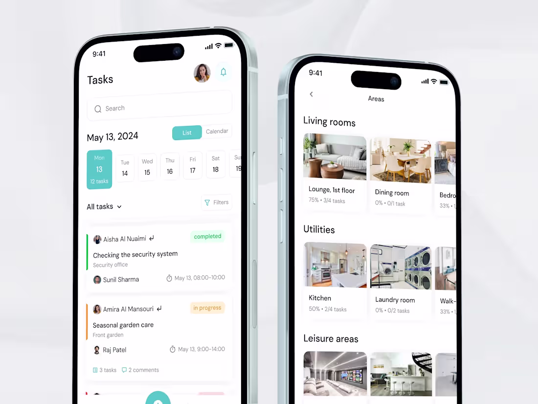 Cover image for Maestro: Property Management Mobile App Design