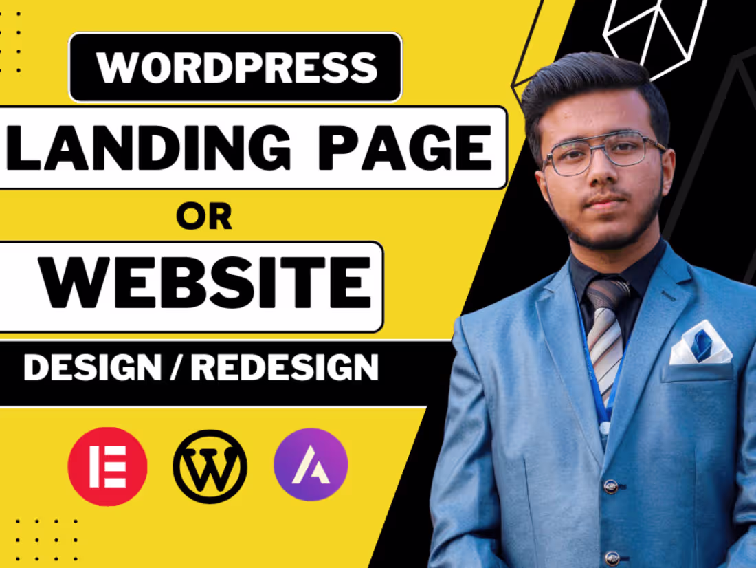 Cover image for Landing Page / Wordpress Landing Page Design