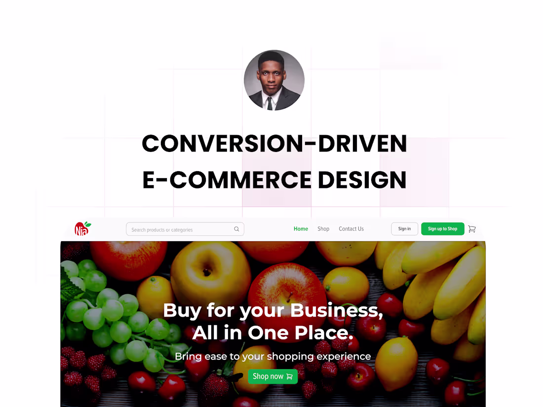 Cover image for Conversion-Driven E-commerce Design