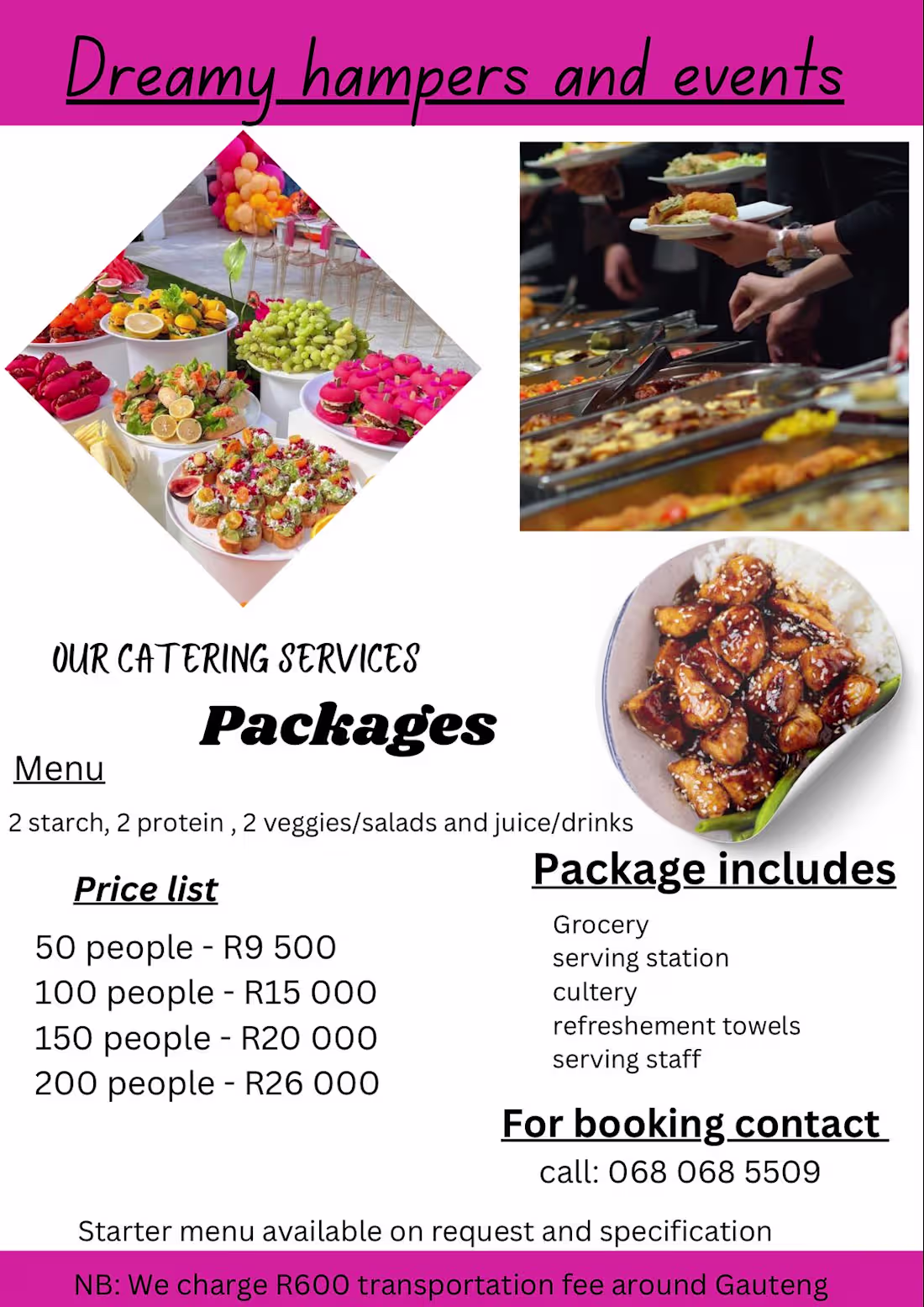 Cover image for Dreamy Catering Company