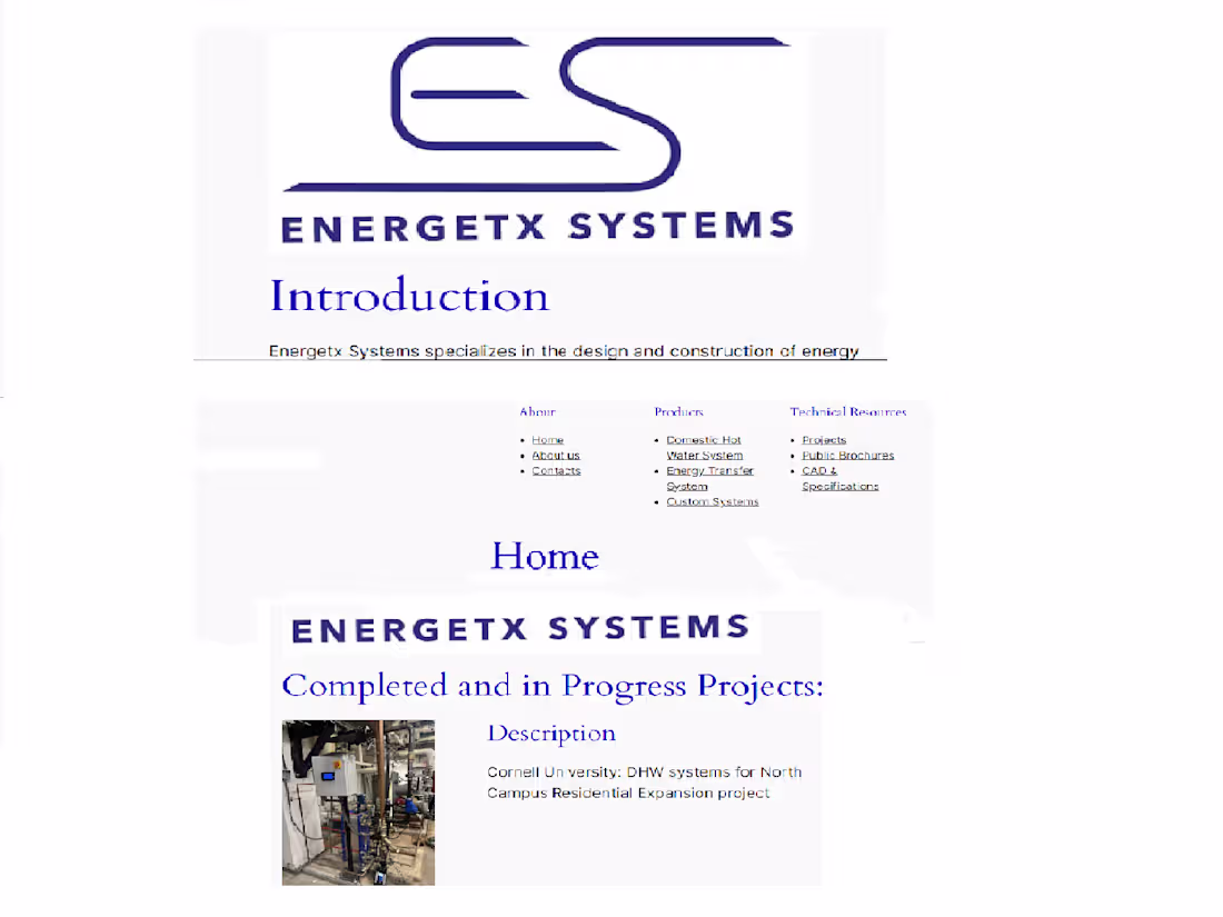 Cover image for Completed Project:
EnergetX System – Demo
