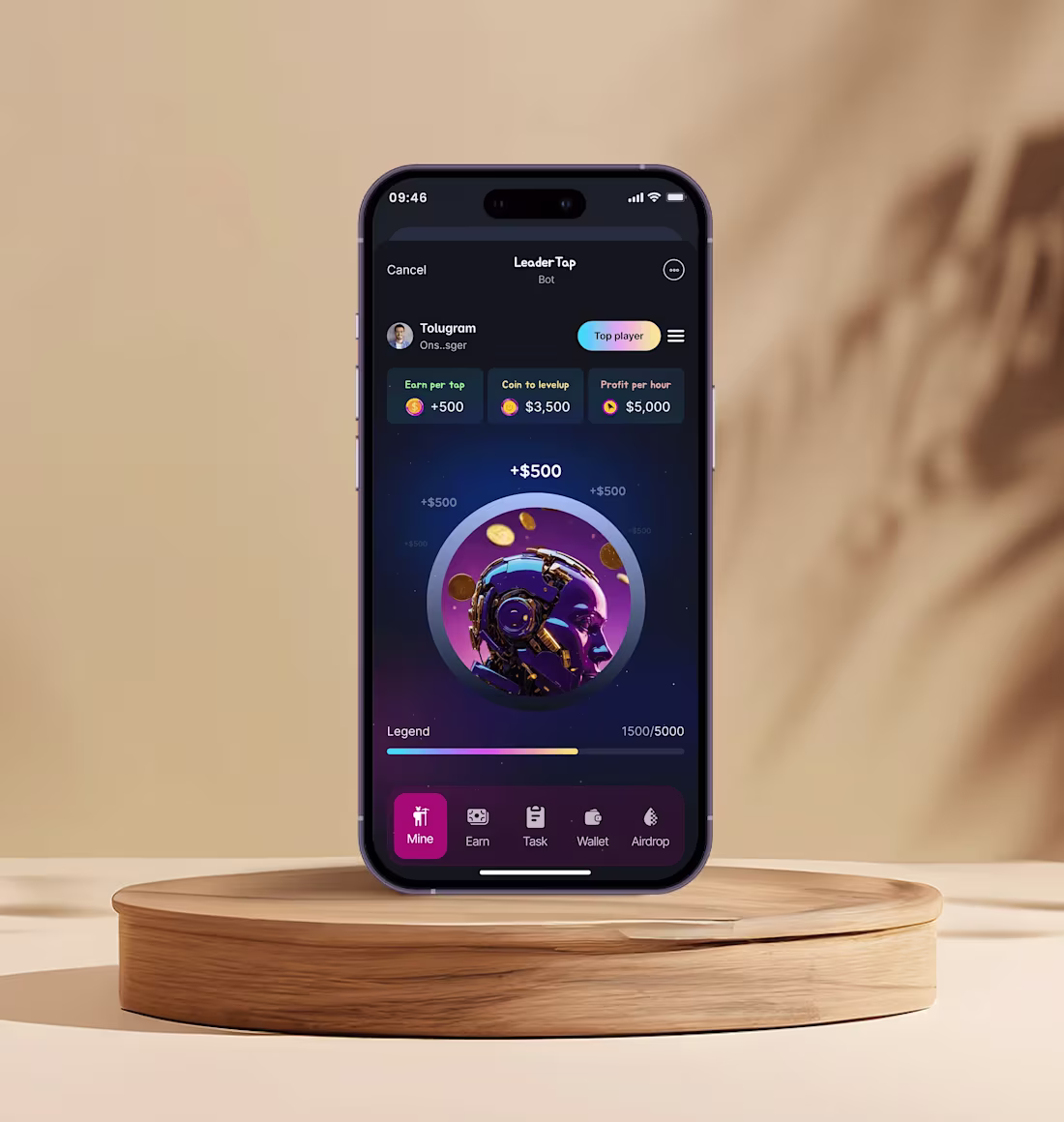 Cover image for TapCoin: Interactive Telegram Bot Game Development