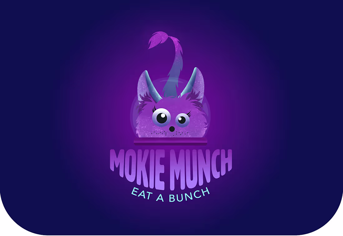 Cover image for Mokie Munch – Design for Development: Behance