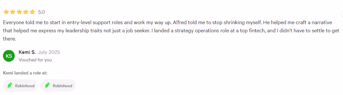 Cover image for Project: From Playing Small to Landing Big — Kemi’s Leap to ...