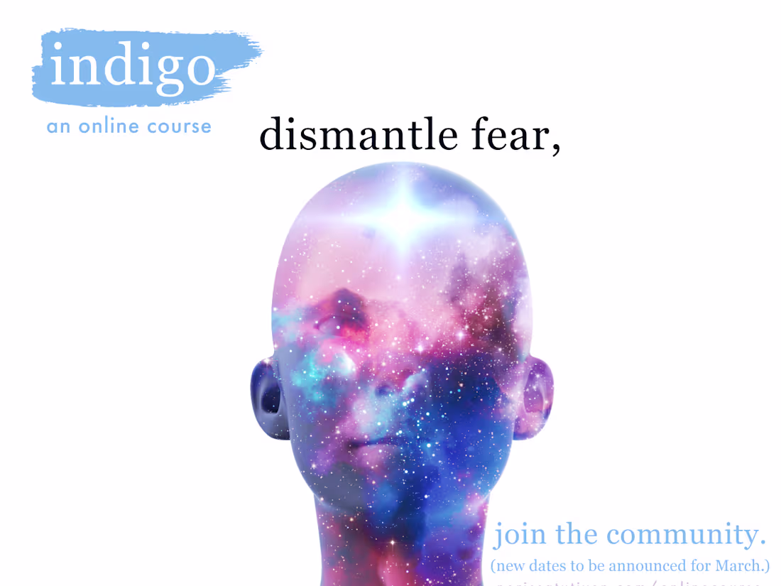 Cover image for "Indigo" ads & a Live Course.