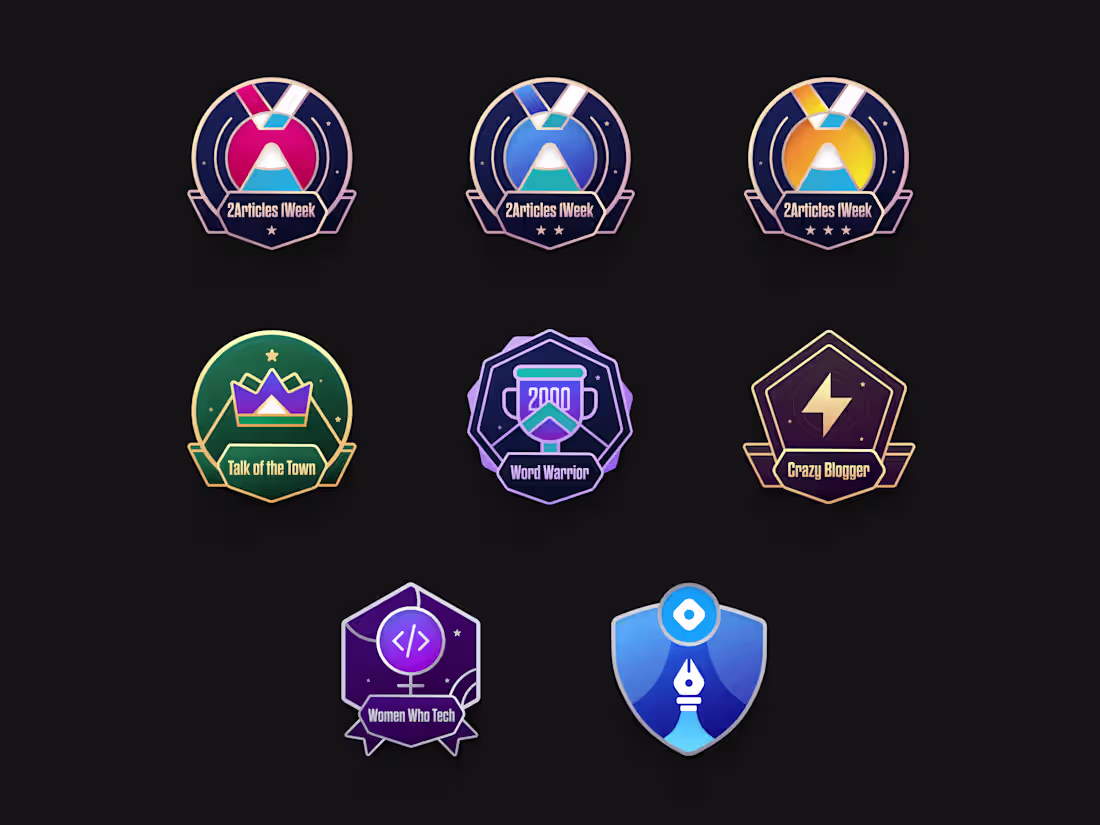 Cover image for Hashnode Milestone Badges 