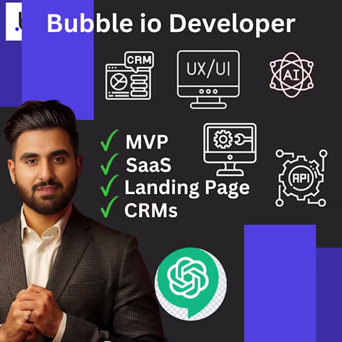 Cover image for I will develop responsive bubble web apps