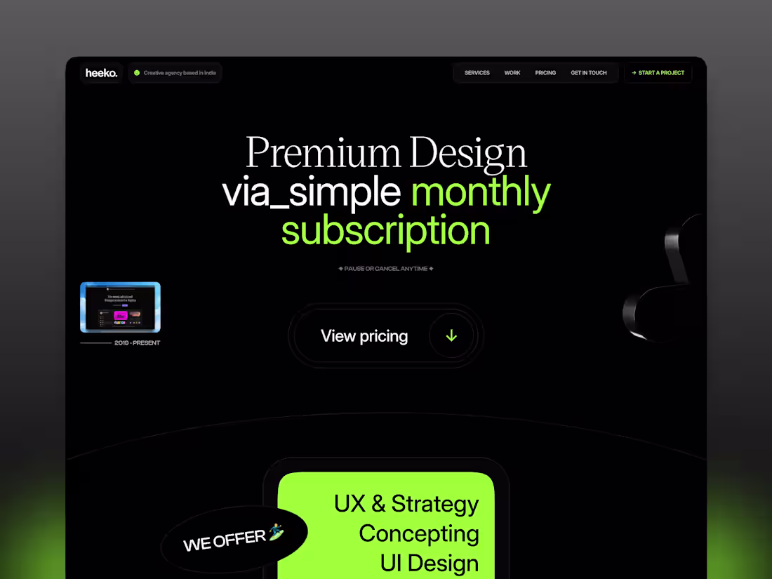 Cover image for 🖥️ Custom Framer One-Page Website (Design + Build)