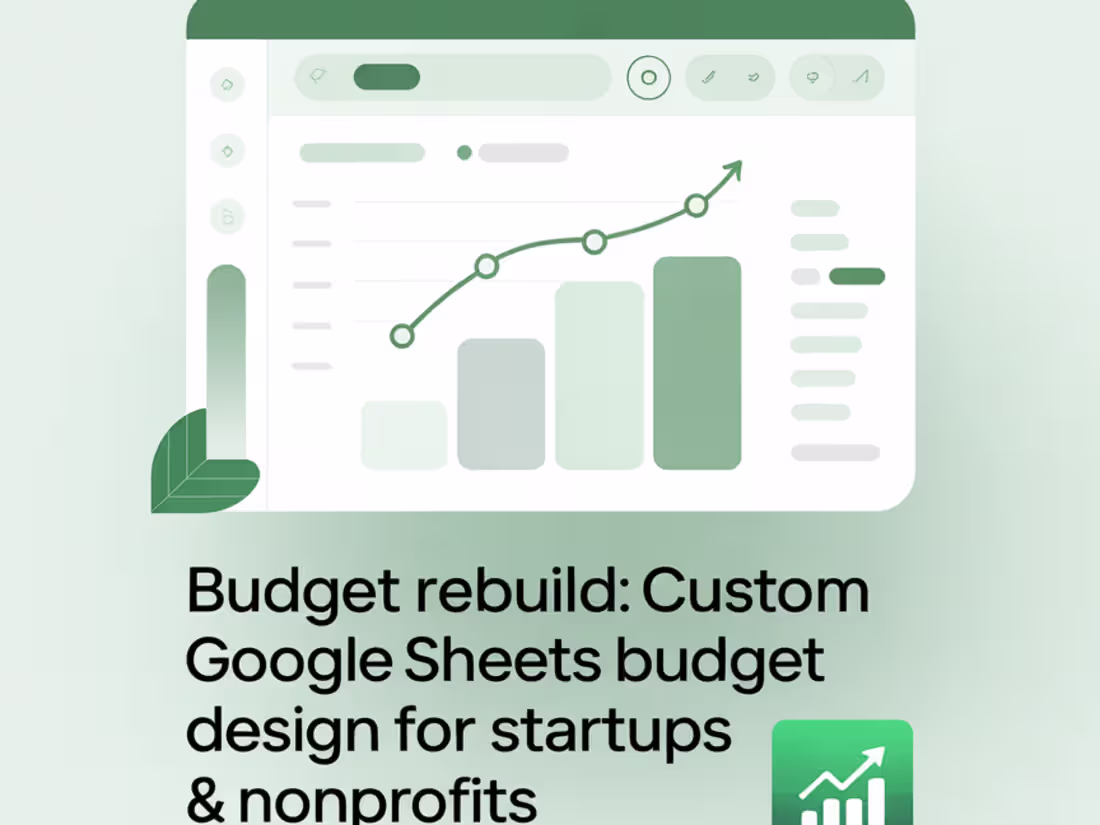 Cover image for Customized Budget Solutions for Founders and Nonprofits