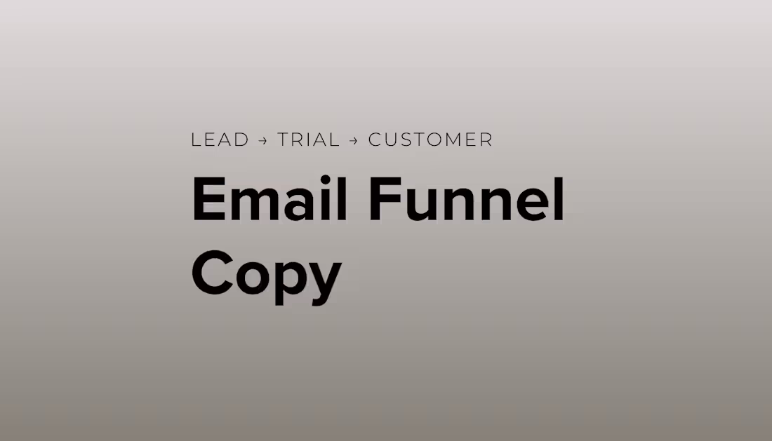 Cover image for Email Funnel Copywriting for SaaS